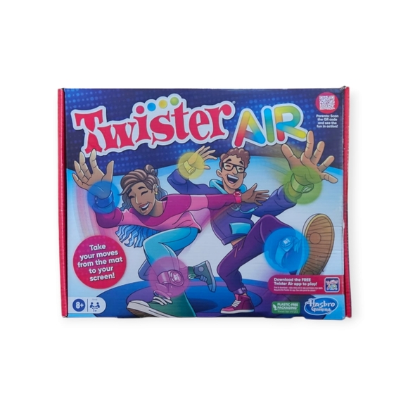Used Once, Like New, Twister Air Party Game w/App, Ages 8+ - Picture 1 of 2